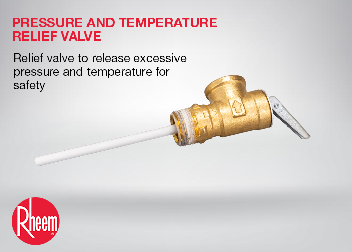 Pressure and temperature relief valve -dwaw123