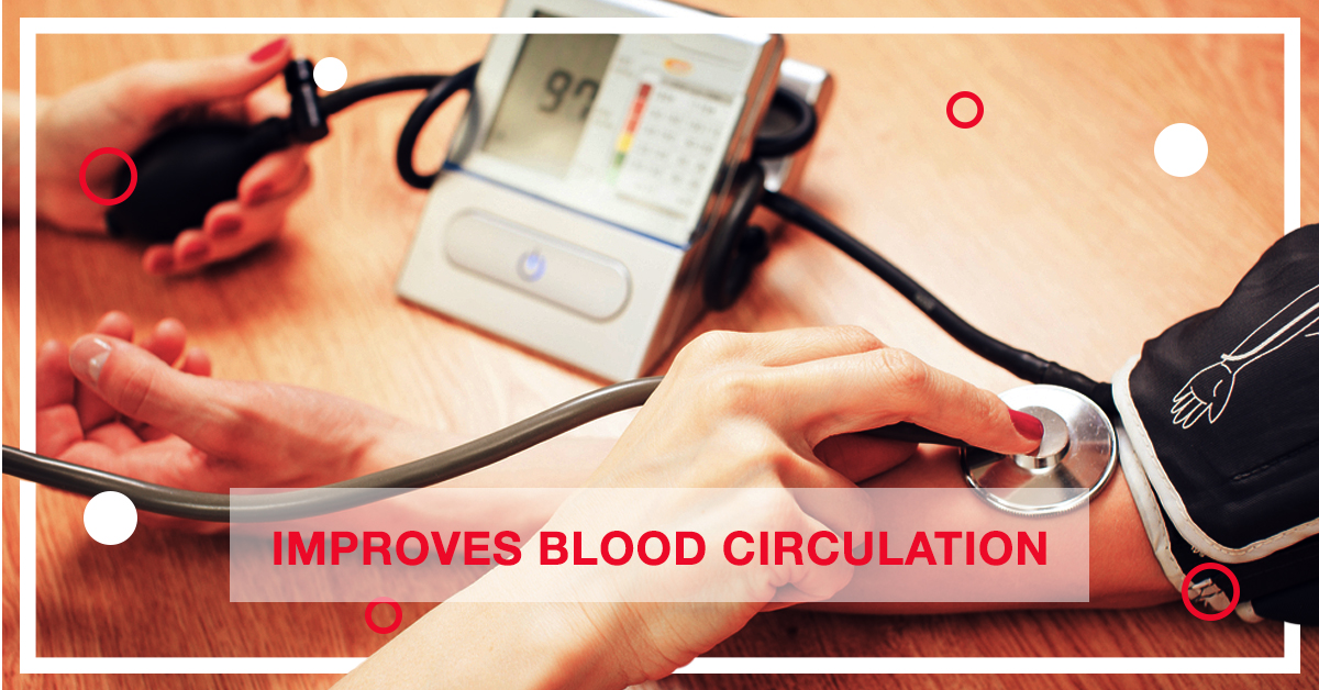 improves blood circulation