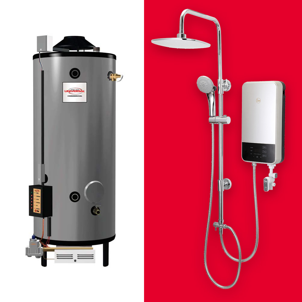 Gas and Electric Water Heaters
