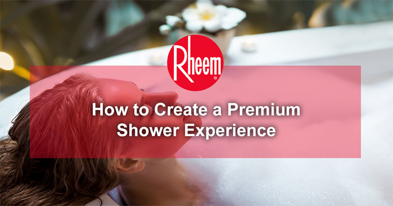 How to create a premium shower experience banner